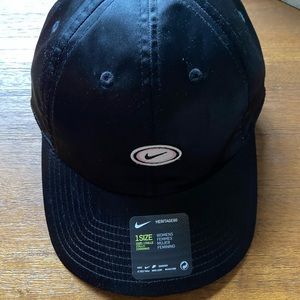 Nike Adjustable Hat with Floral Accents